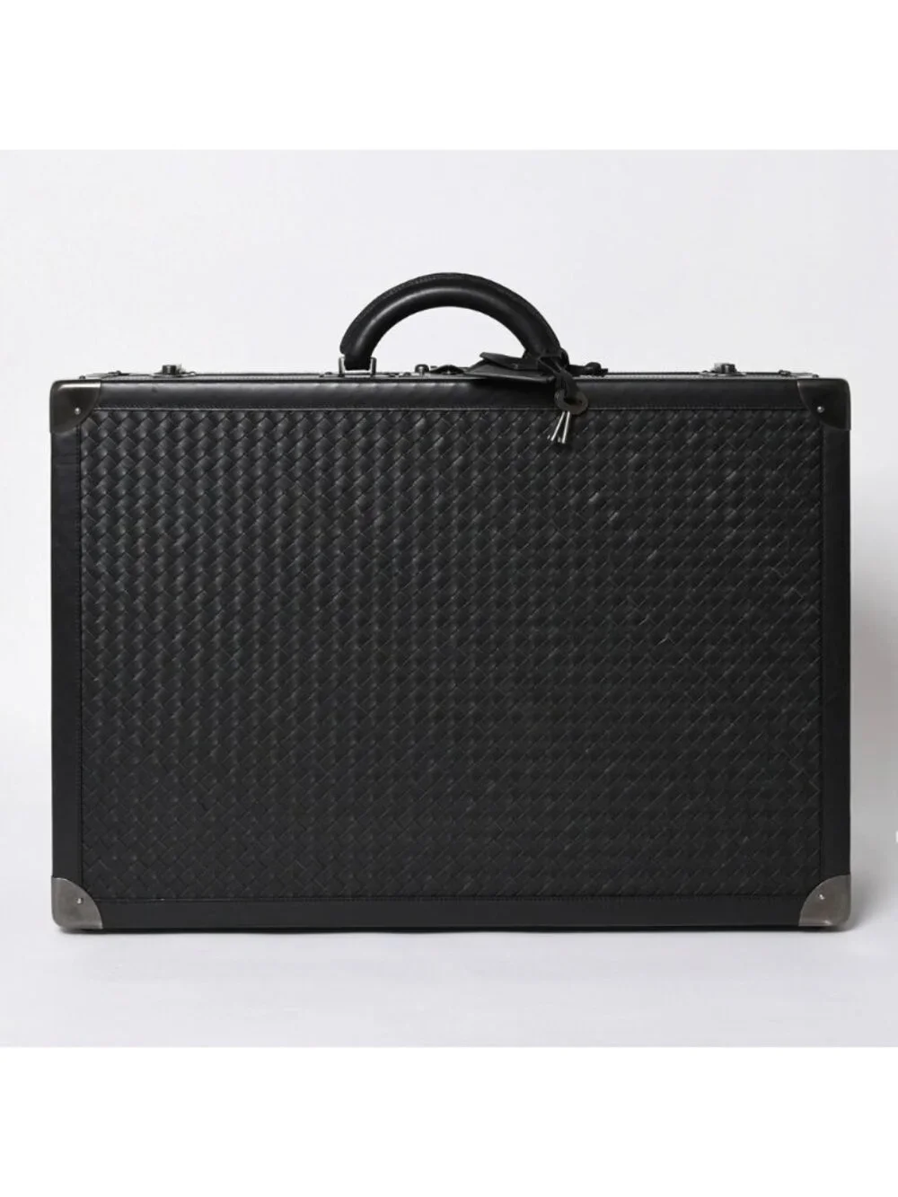 Bottega Veneta Hard Trunk Bag Black